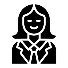 Business Woman Icon