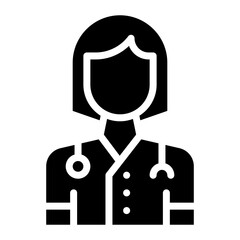 Female Doctor Icon
