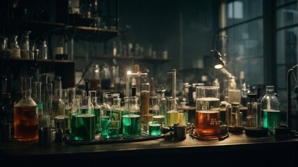 Alchemical Ambiance: The Secrets of the Laboratory
