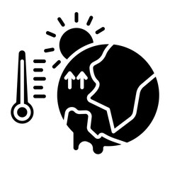 Global Warming Icon