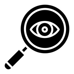 Eye Magnifier Icon
