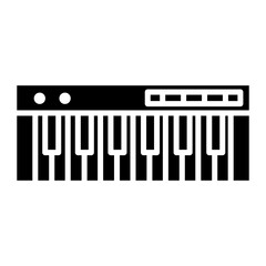 Piano keyboard Icon