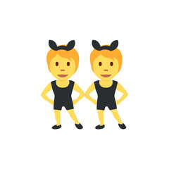 Women with Bunny Ears
