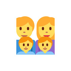 Family: Man, Woman, Boy, 