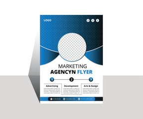 profassional modern creative  flyer design template 