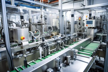 view of the fill and seal machines