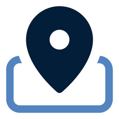 Location line icon