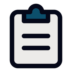 Registration line icon