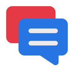 Conversation line icon