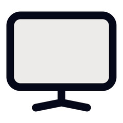 Television line icon