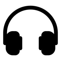 Headphones line icon