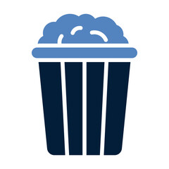 Popcorn line icon