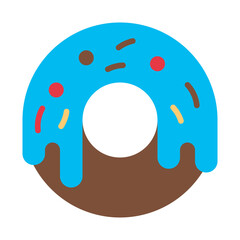 Donut line icon