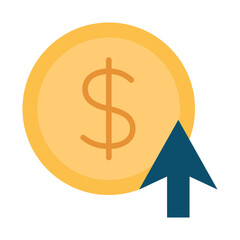 Pay per click line icon