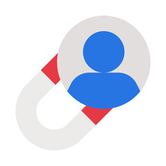 Customer retention line icon
