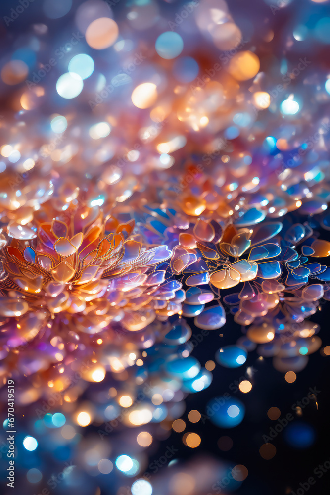 Canvas Prints sparkling shimmering abstract background