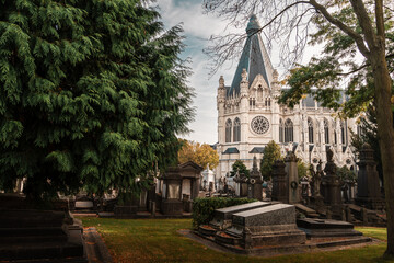 Cemetery of Laeken (Cimeti&egrave;re de Laeken) in Brussels