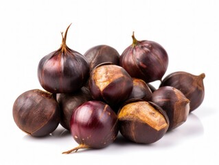 Obraz premium Water chestnut isolated on white background