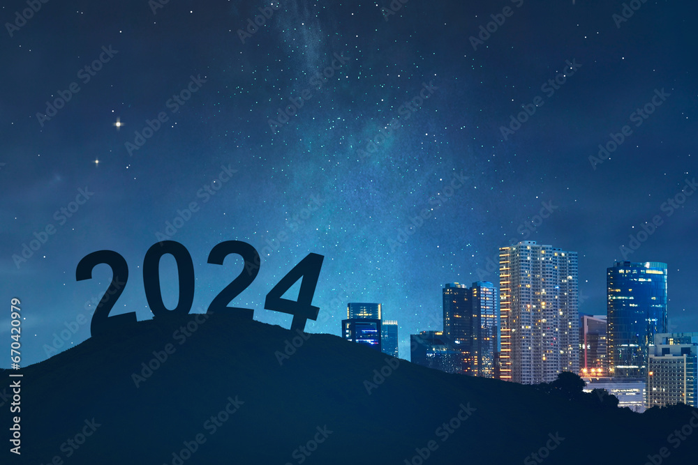 Poster Happy New Year 2024