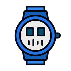 Wearable technology line icon
