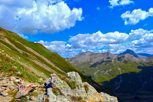 Das obere Fimbatal in Graub&uuml;nden, Schweiz  