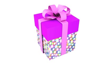 gift box with bow