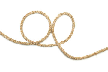 Coiled rope