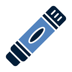 Glue stick line icon