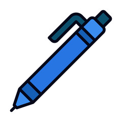 Pen line icon