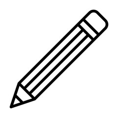 Pencil line icon