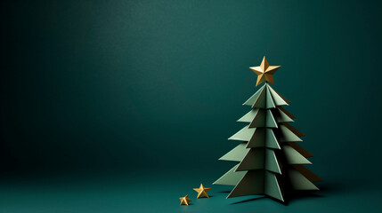 AI art  Christmas themed background クリスマスがテーマの背景