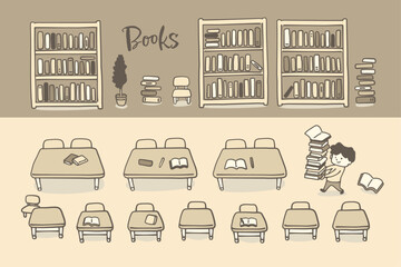 読書_モノトーン