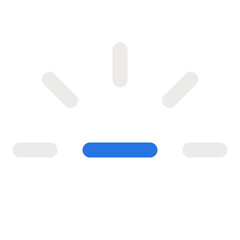 Brightness line icon