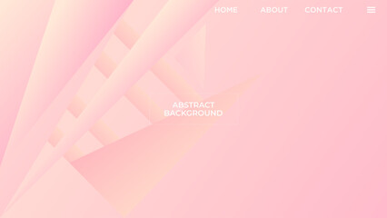 ABSTRACT GEOMETRIC BACKGROUND GRADIENT SOFT PINK COLOR DESIGN VECTOR TEMPLATE GOOD FOR MODERN WEBSITE, WALLPAPER, COVER DESIGN 