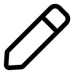 Pencil line icon