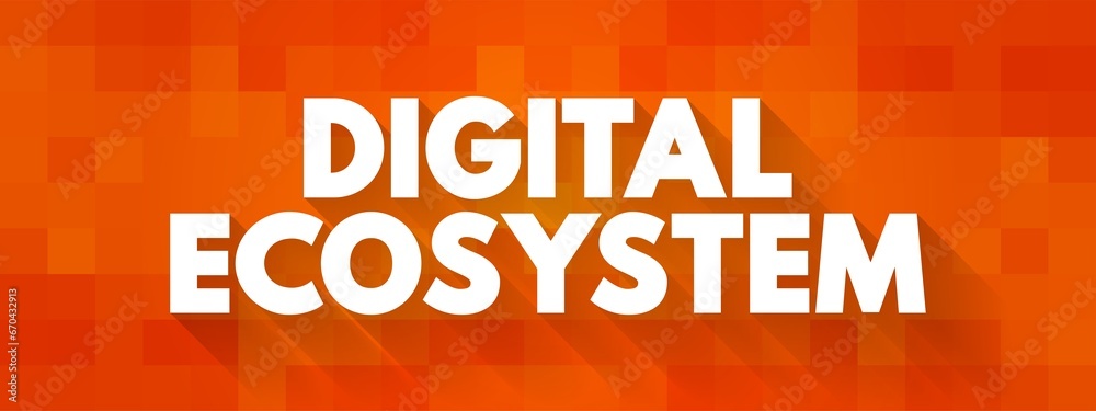 Poster digital ecosystem - distributed, adaptive, open socio-technical system with properties of self-organ