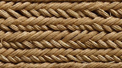Close-up hemp textile seamless weave pattern