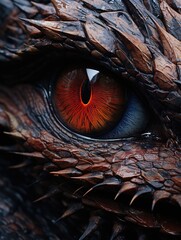 Dragon's Wrath: Unleashing Fury in the Fantasy Battle - Epic, Fantasy World, Fantasy Realm, Scales, Fire, Fierce Eyes, Dragons, Fire Breathing, Magic, Magical, Mythic, Mythical