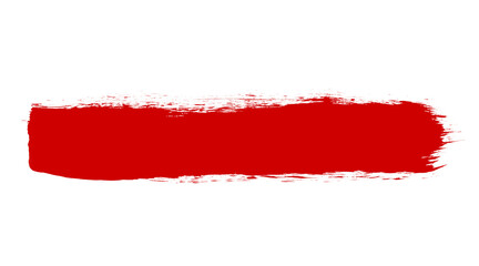 Red dried paint splattered dirty style. Royalty high-quality free stock image of Isolated ink stencils for graphic design, text fields. Artistic brush strokes, splatter stains, paintbrush, overlay