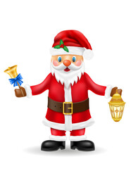 сhristmas santa claus vector illustration