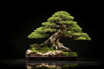 Fototapeten a well-maintained bonsai tree © Alfazet Chronicles