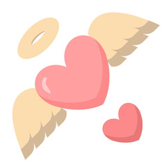 heart wings