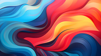 Abstract background with soft and pastel color swirls 