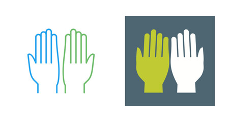 Fototapeta premium Praying Hands Vector Icon