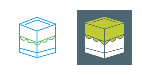 Khana Kaba Vector Icon