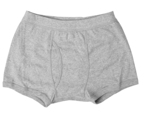 Front gray boys boxer short