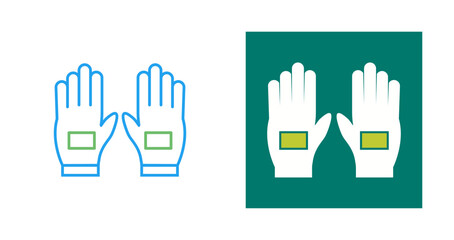 Pair of Gloves Vector Icon