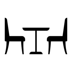 Dining table icon