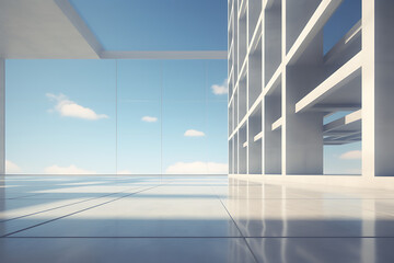 Obraz premium modern architecture, modern architectural design, modern building, modern way of building