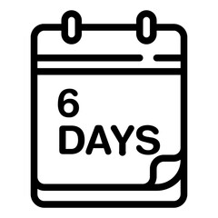 6 days